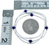 Lapis Liquid Silver Bead Necklace DX117186